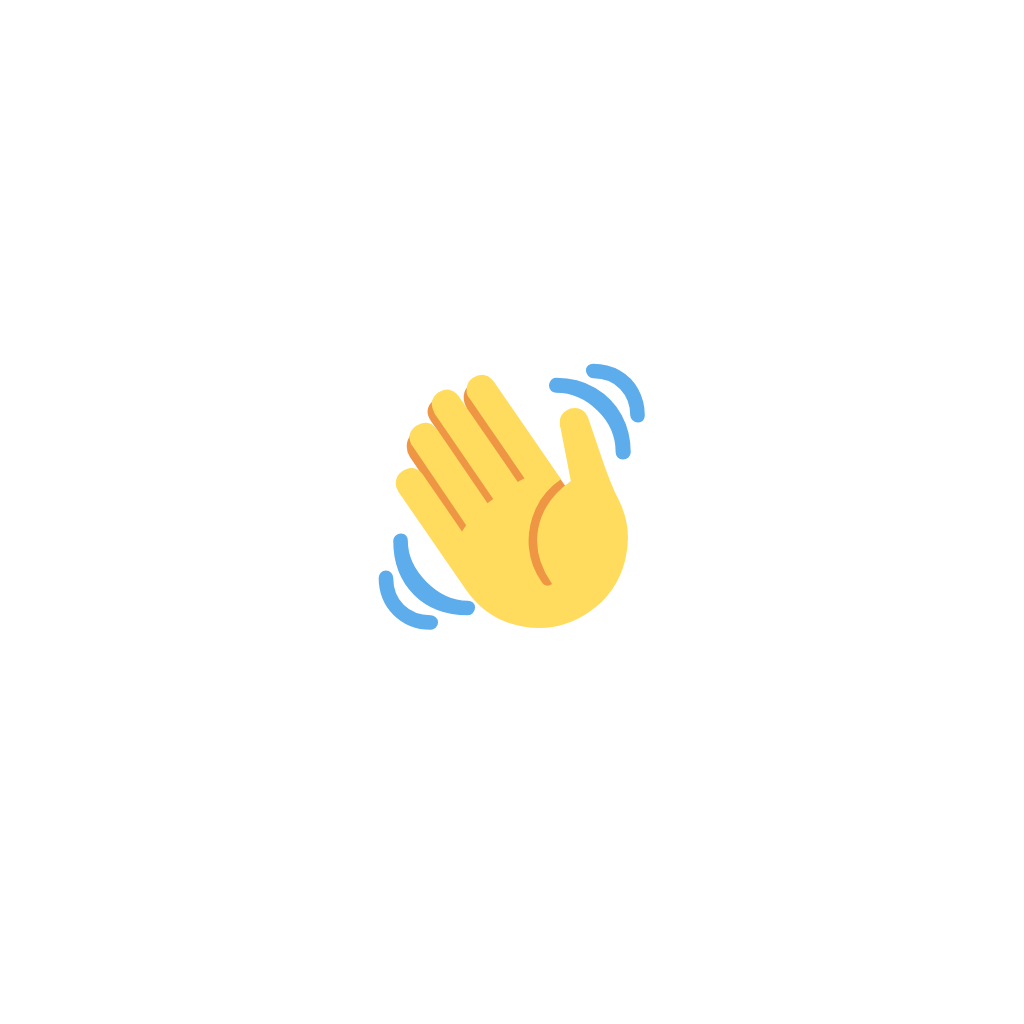 Wave emoji